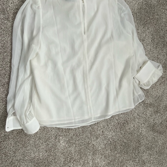 NWT Large white blouse - Picture 3 of 8